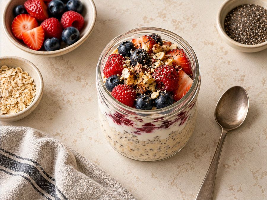 Protein overnight oats